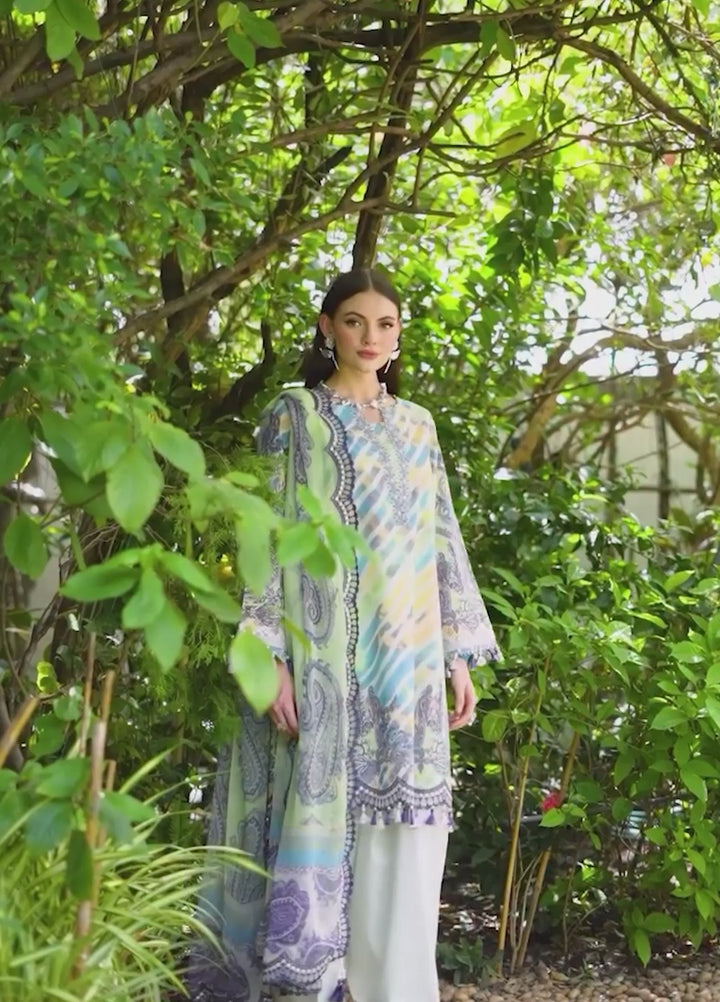 Infinity by Charizma Unstitched Embroidered Lawn 3 Piece Suit CHR26UIL IN6-10 - Casual Collection