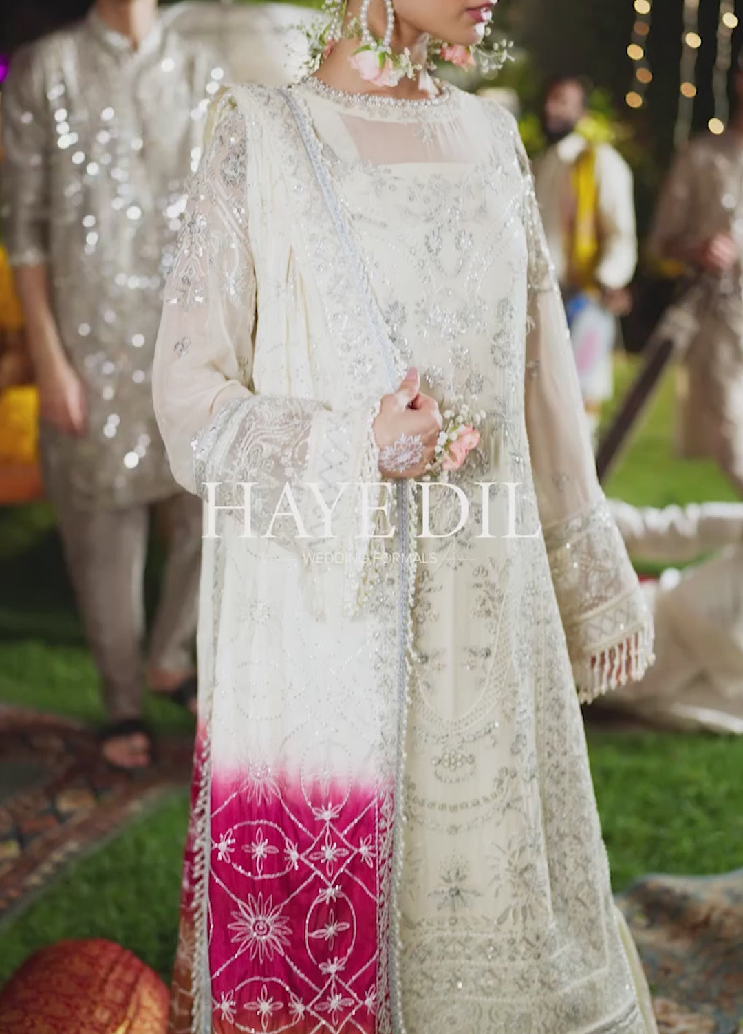 Haye Dil by Sahane Embroidered Chiffon Suits Unstitched 4 Piece SNE25HD CT 29007 Written in Stars - Formals Collection