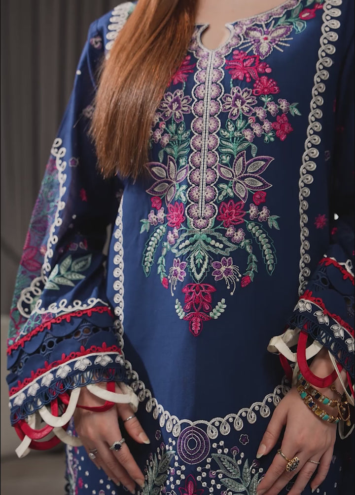 Aria By Meerak RTW Embroidered Lawn 3 Piece Suit Niva Festive Collection