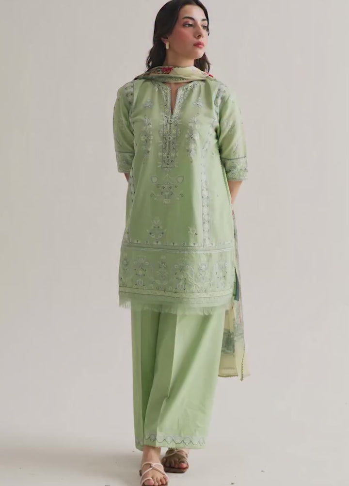 Coco by Zara Shahjahan Unstitched Embroidered Lawn 3 Piece Suit CZS26UCLP NOA-5B - Eid Collection