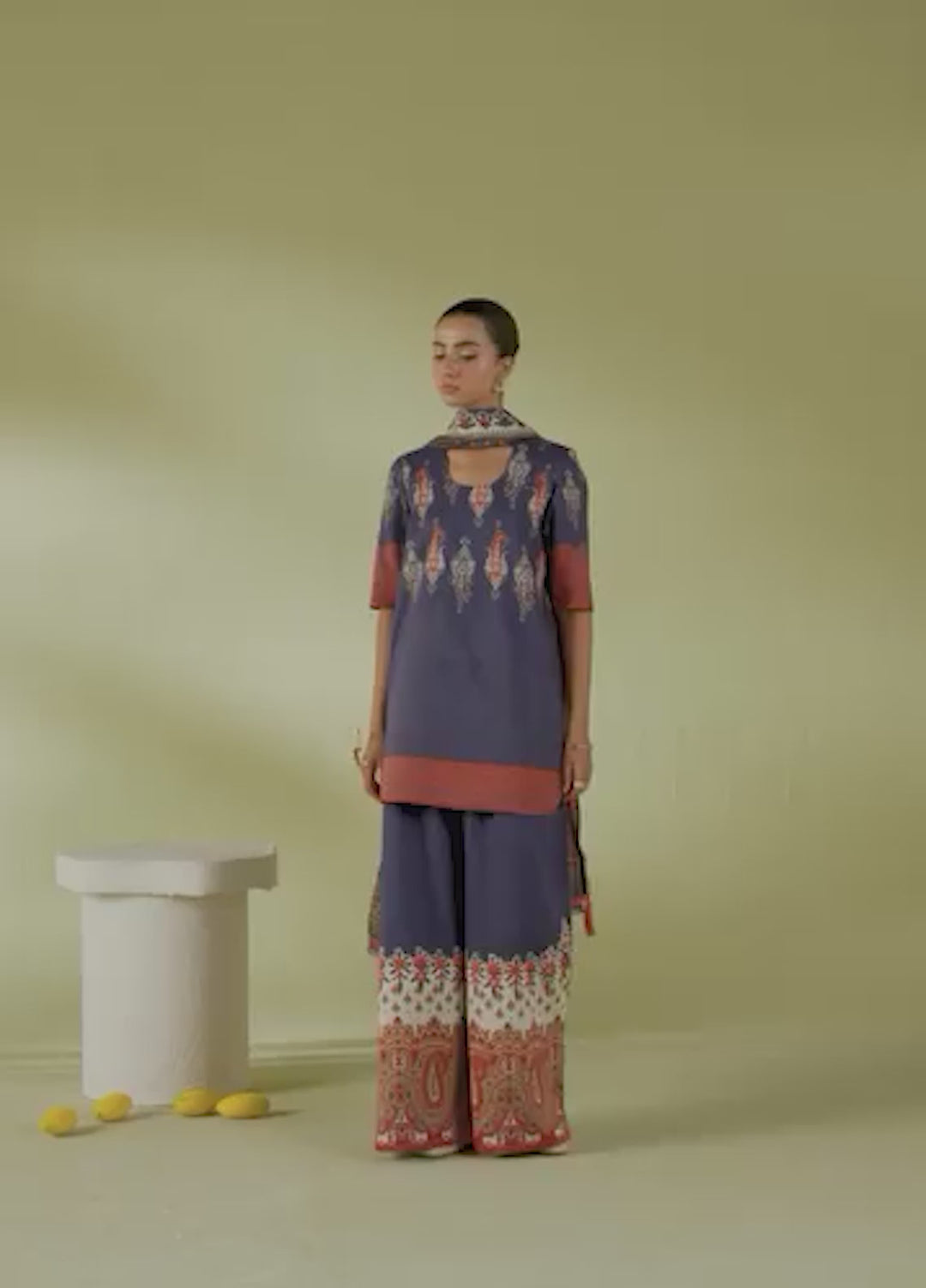 Joolie Prints by Saira Rizwan Printed Cambric Suits Unstitched 3 Piece SR25JP JPU25-02 Cloud Nine - Summer Collection