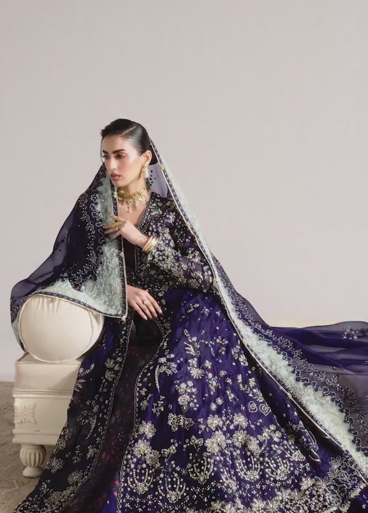 Freeshia by Suffuse Unstitched Organza Embroidered Suits 3 Piece SSY26UF RISHAAL - Wedding Collection