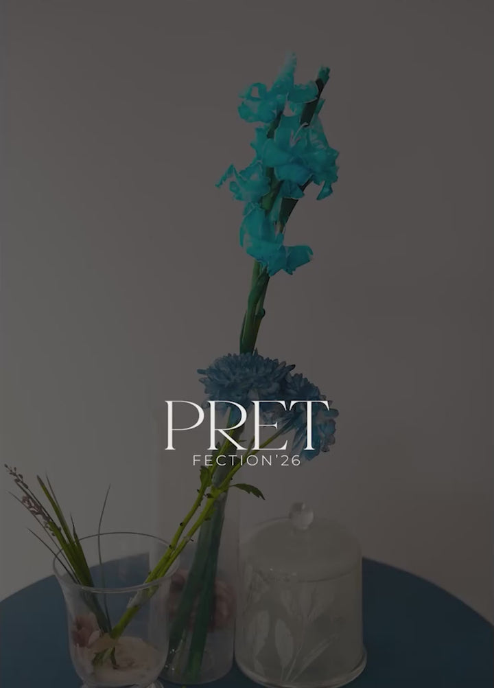 Pretfection by Meerak Printed Silk 2 Piece Suit Co-Ord Sets-03 - Casual Collection