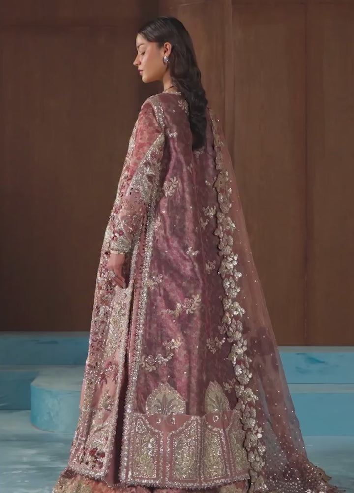 Hayat by Afrozeh Unstitched Zari Embroidered Suits 3 Piece AF25HU AFH-25-09 ZARHEL - Festive Collection