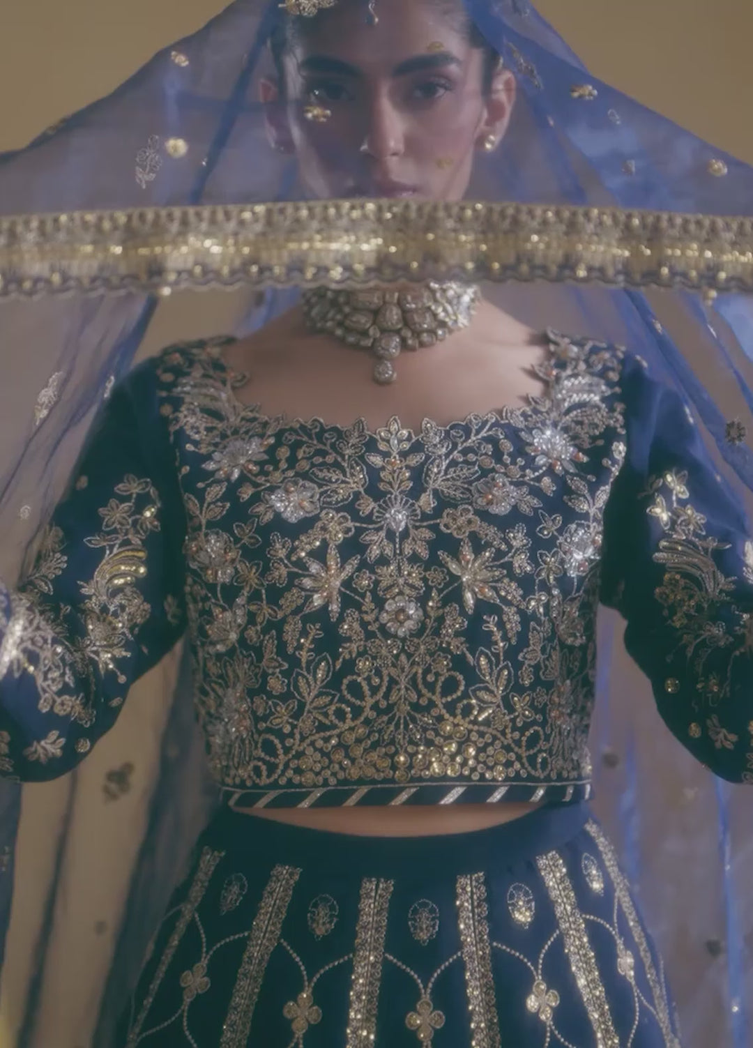 Gulaal Unstitched Embroidered Silk Suits 3 Piece GL25UW RAEHA-WU-14 - Wedding Collection
