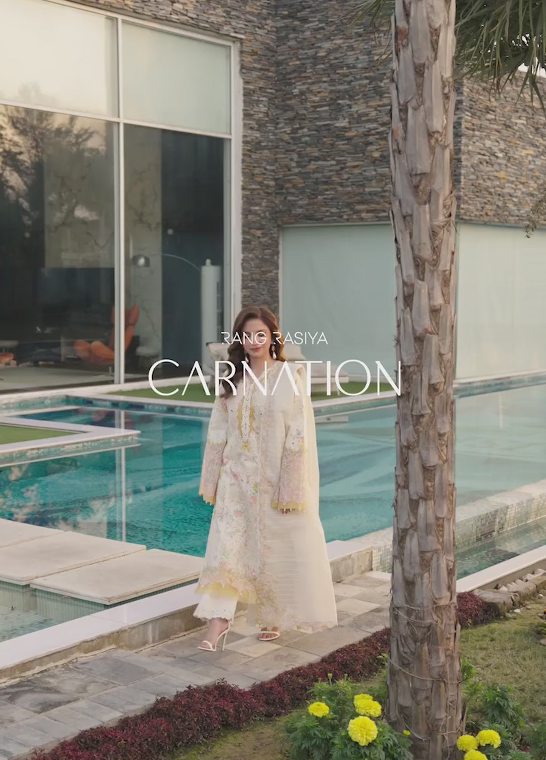 Carnation by Rang Rasiya Unstitched Embroidered Lawn 3 Piece Suit RR26UCL D3 LILY - Eid Collection