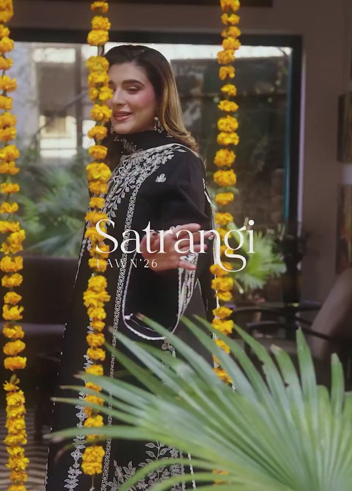 Satrangi by Mahnur Unstitched Embroidered Lawn 3 Piece Suit MN26ULS S-01 - Summer Collection