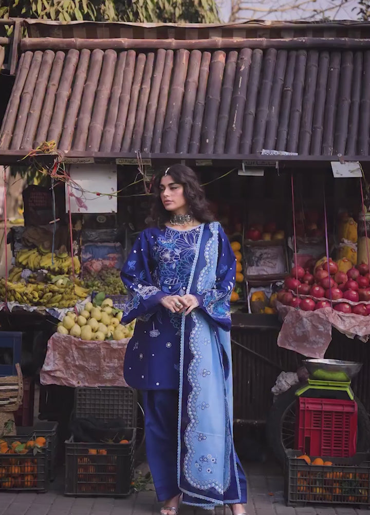 Suroor by Bin Ilyas RTW Embroidered Jacquard Lawn 3 Piece Suit BI26PSL 244B - Festive Collection