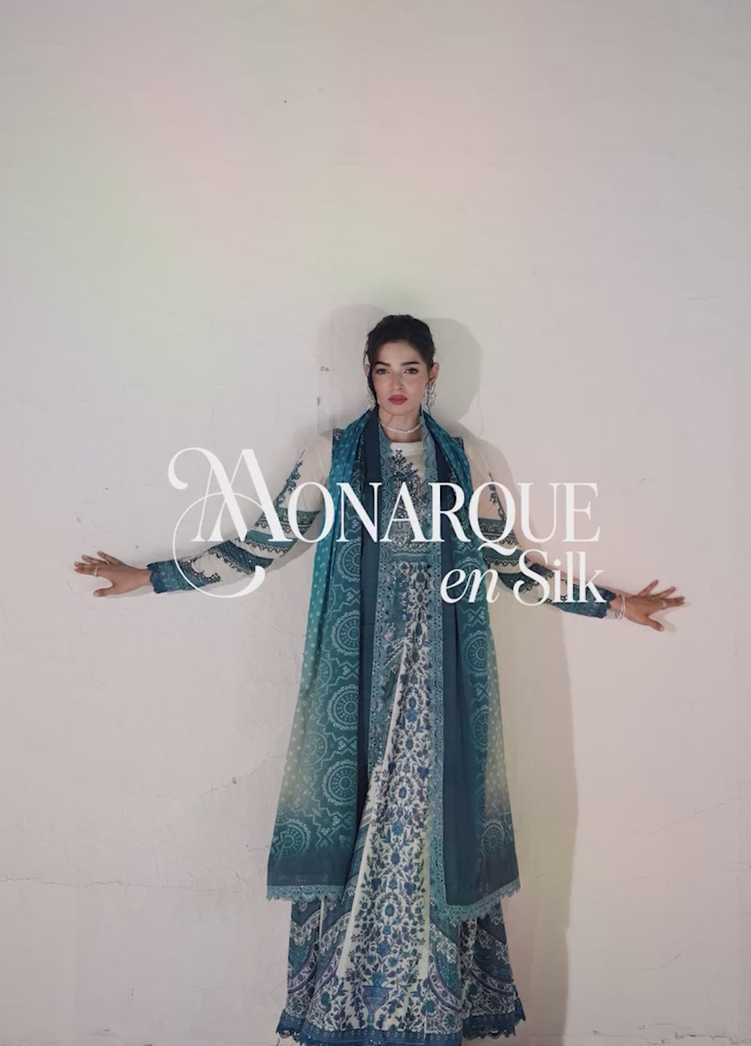Monarque en Silk by Sahane Hand work Silk 3 Piece Suit CT-37001-Dynaste - Festive Collection