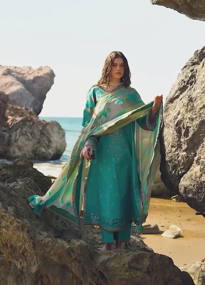 Sun Shine by Charizma Unstitched Embroidered Lawn 3 Piece Suit CHR26ULS CSN6-11 - Summer Collection