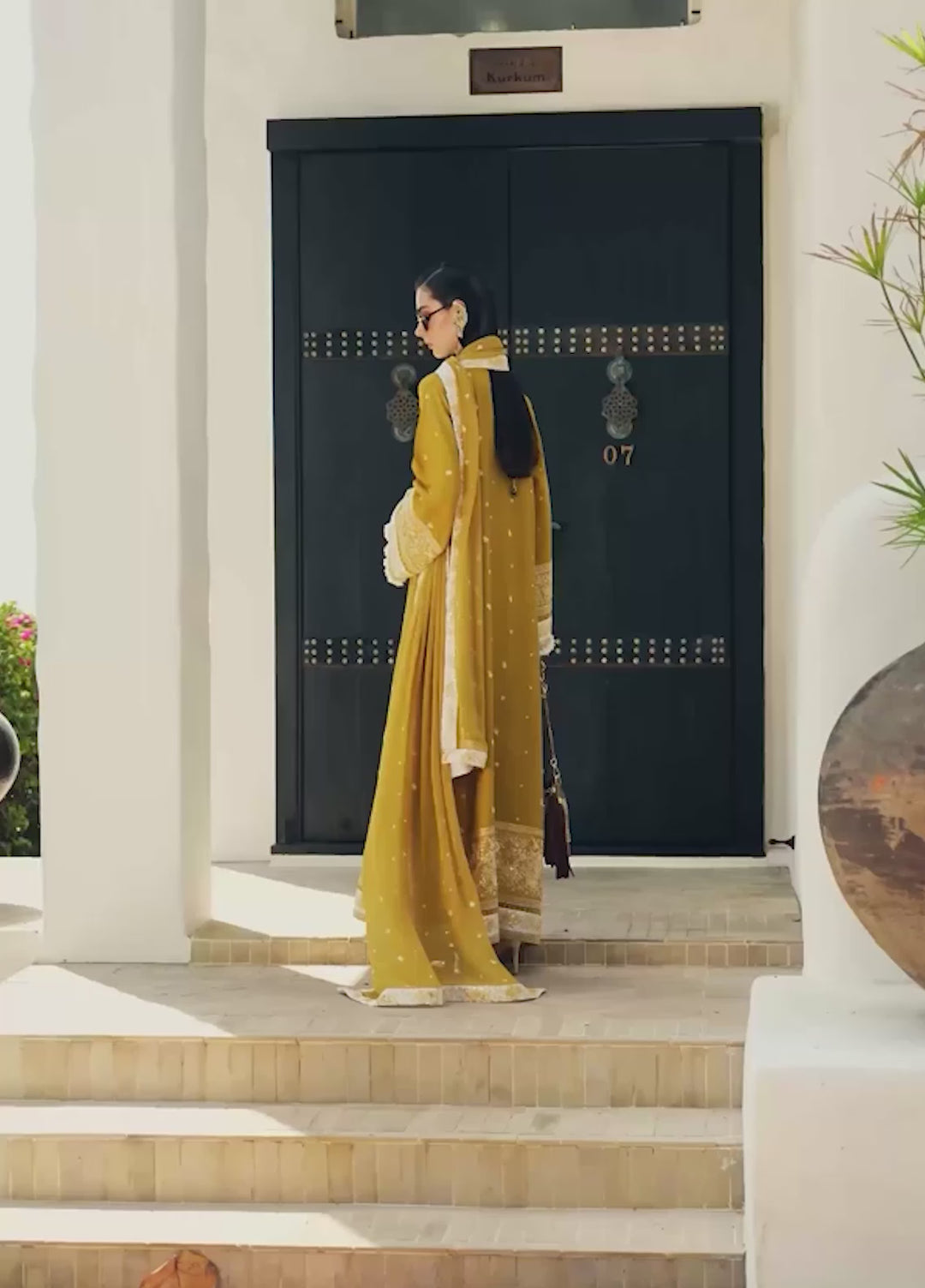 Nuvera Hemline by Mushq Unstitched Embroidered Raw Silk 3 Piece Suit MU26UNH Rosalie Crown MUNES260207 - Festive Collection