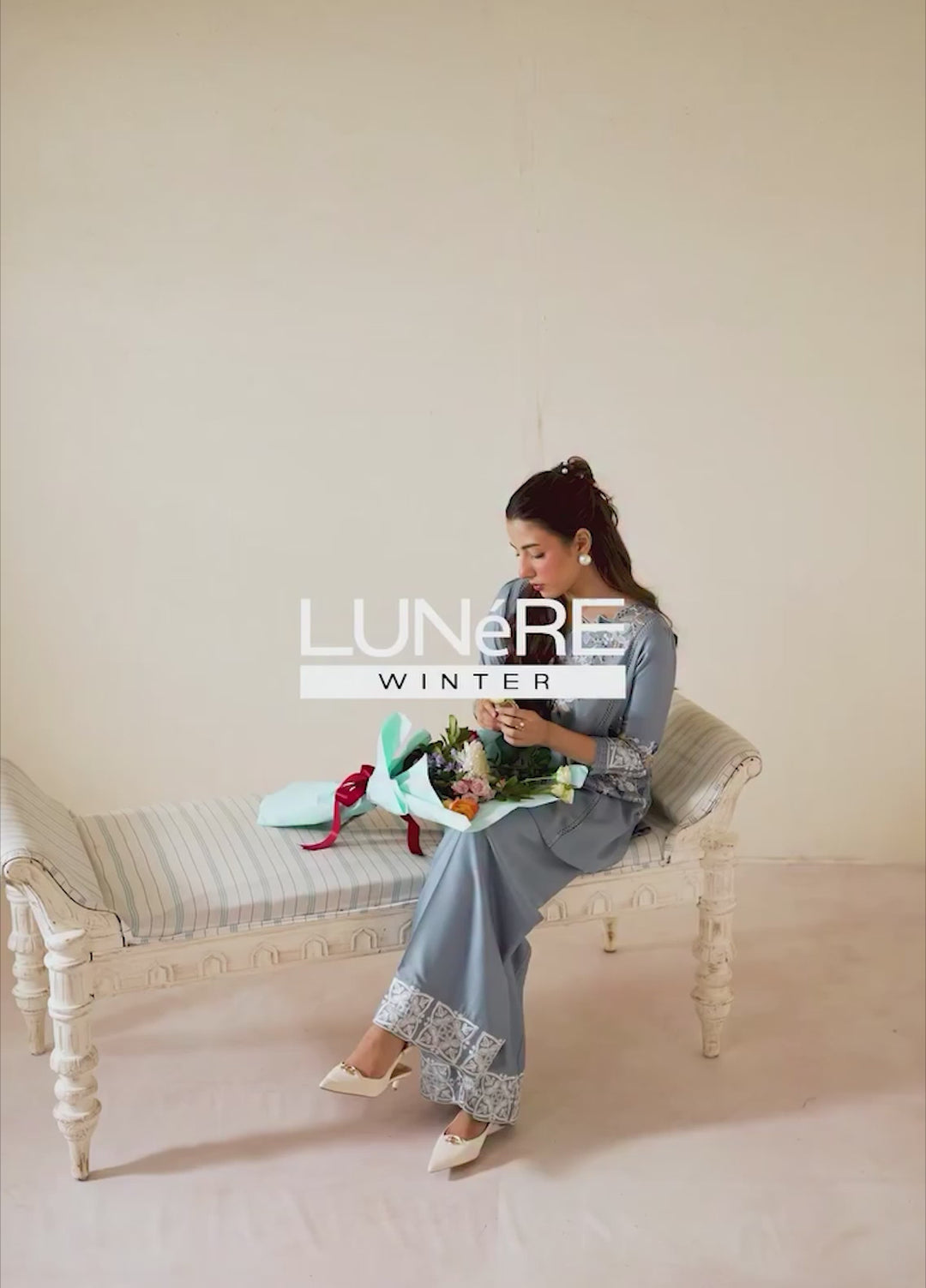 Lunere by Sahane Viscose Linen 2 Piece Suit ME 35002 Delice Pret
