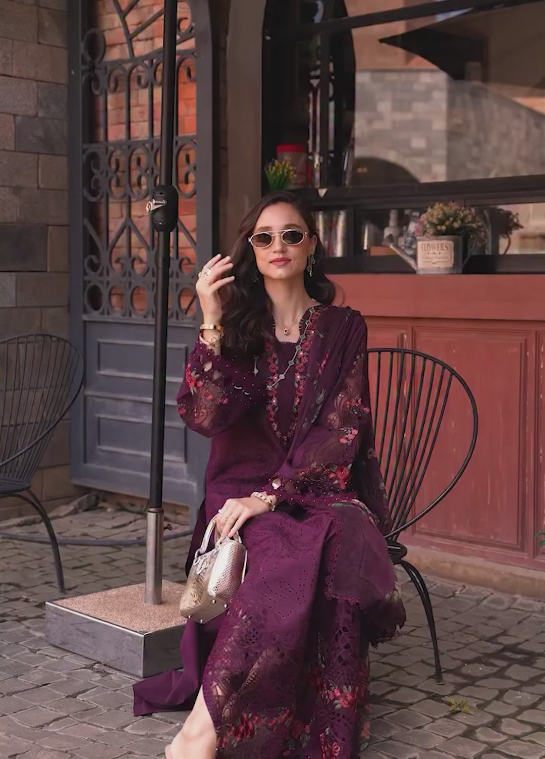 Noor by Saadia Asad Unstitched Embroidered Laserkari Lawn 3 Piece Suit SA26ULNL D10 - Lawn Collection