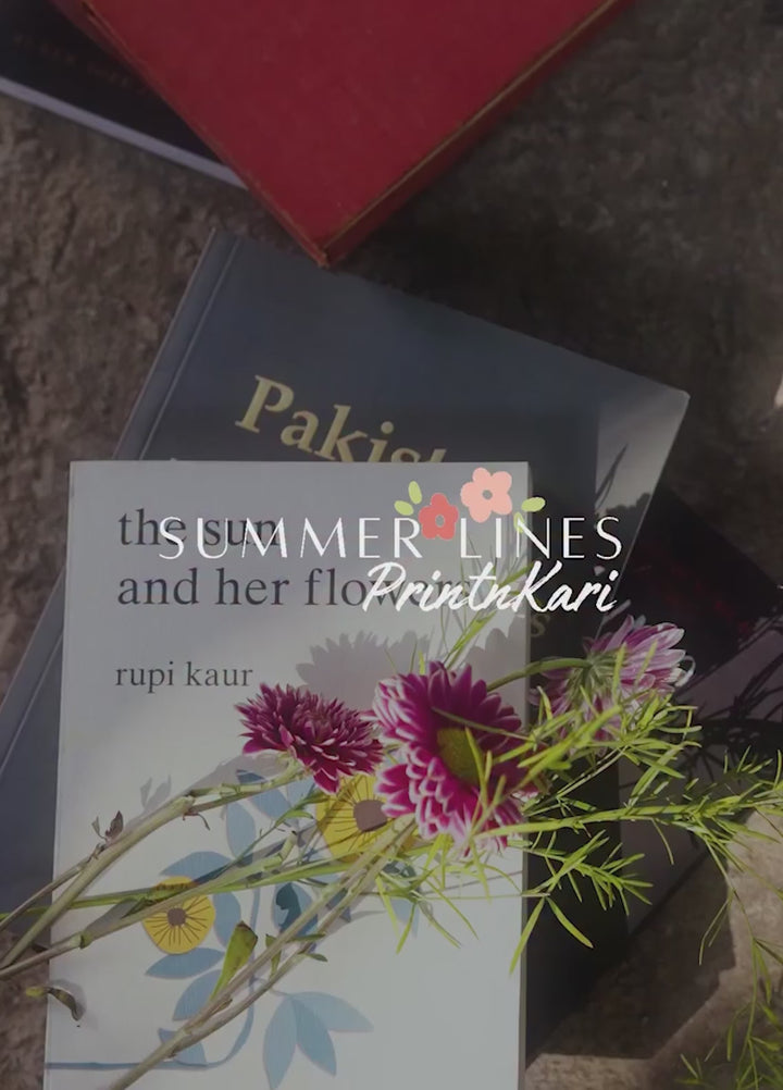 Summer Lines Printkari by Neeshay Unstitched Embroidered Lawn 3 Piece Suit NSH26SLP D-2 Solaya - Summer Collection