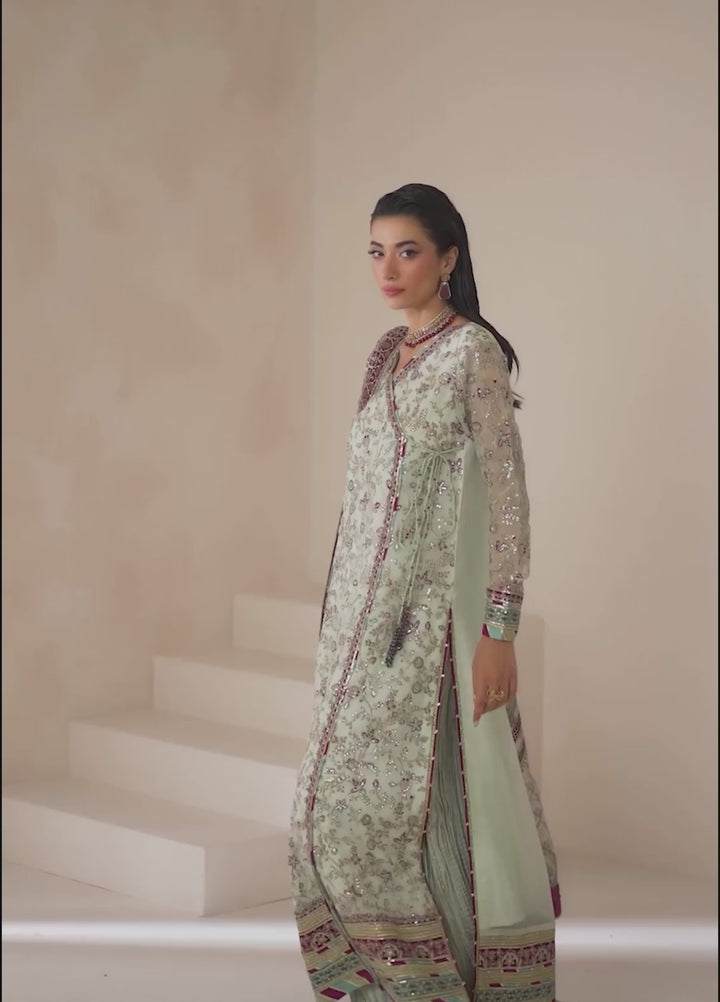 Xenia Formal Unstitched Luxury Chiffon Suits 3 Piece XE25FL Zaleh - Formals Collection