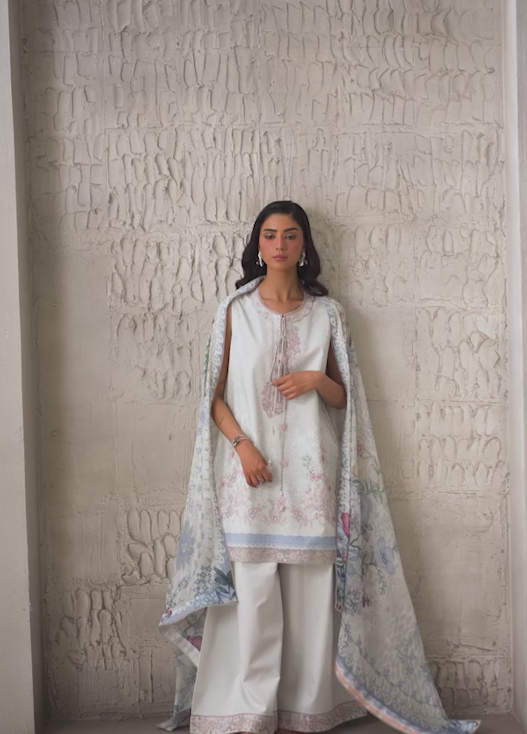 Selure by Seran Women Unstitched Printed Lawn 3 Piece Suit SN26ULS Avelore D-02 - Casual Collection