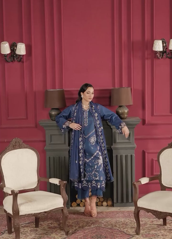 Noore by Ayleen Unstitched Embroidered Lawn 3 Piece Suit AY26ULN Zarshaan - Eid Collection