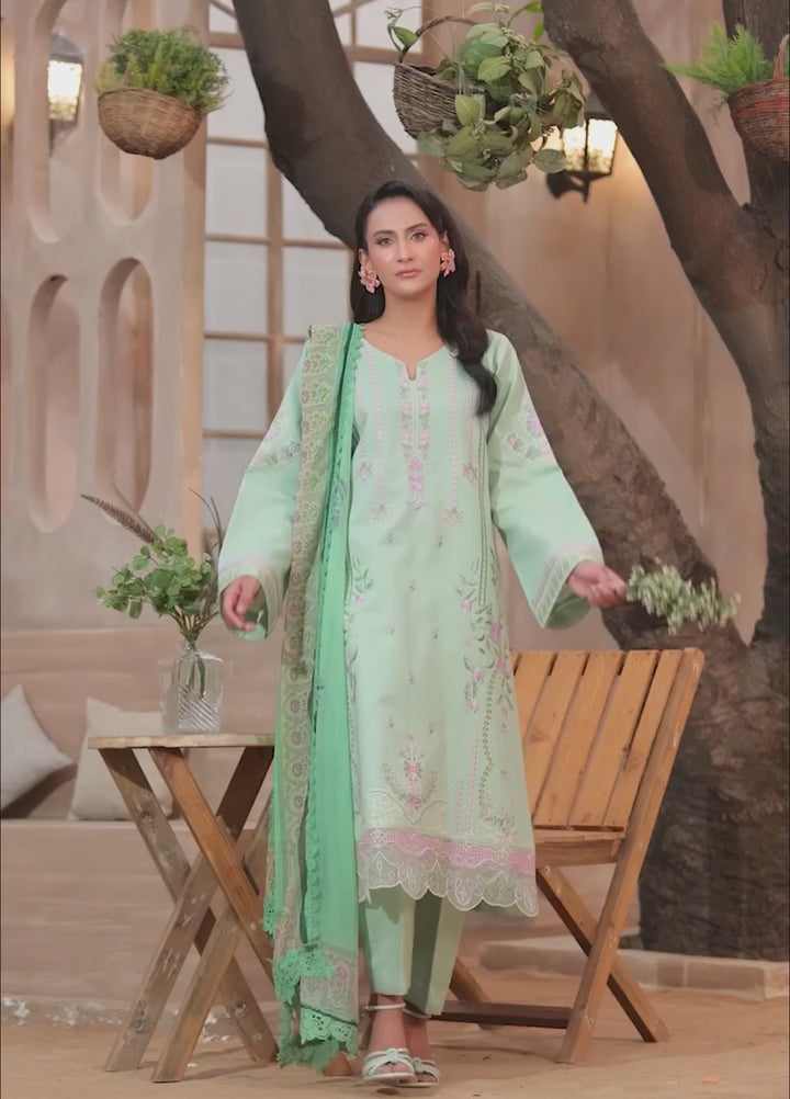 Rang e Gul by Huma Gul Unstitched Embroidered Lawn 3 Piece Suit HG-606 Rangrez - Summer Collection