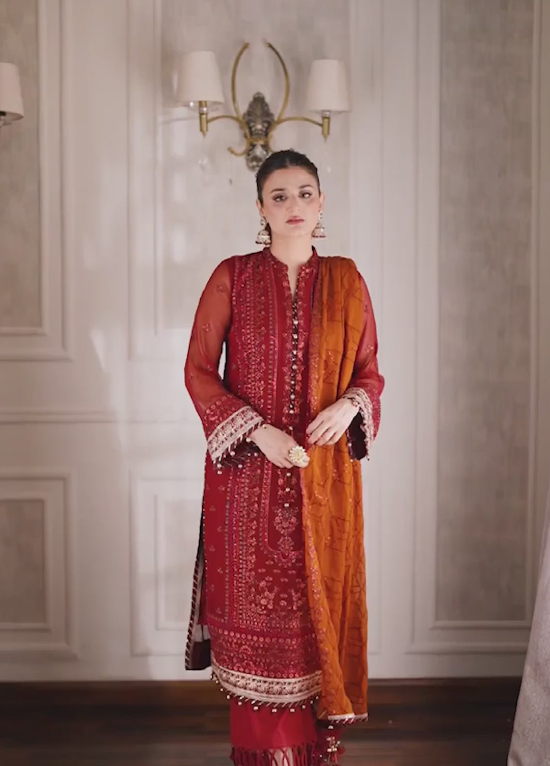 Salitex Embroidered Lawn Suits Unstitched 3 Piece SUNS7CH066UT - Summer Collection