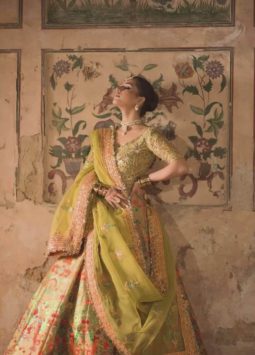 Maria Osama Khan Pret Embroidered 3 Piece Suit Ishmal