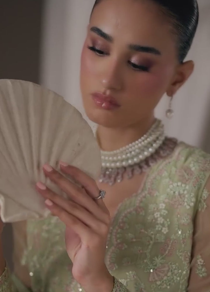 Modern Heirloom by Emaan Adeel Unstitched Embroidered Chiffon 3 Piece Suit EA26UMH Modern Belle - Festive Collection