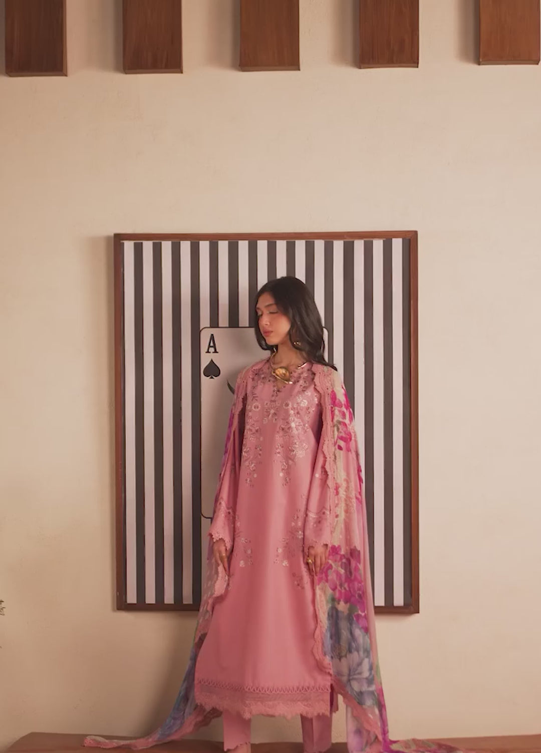 Raha by Nureh Unstitched Embroidered Lawn Doria 3 Piece Suit NU26ULR NE-249 - Summer Collection