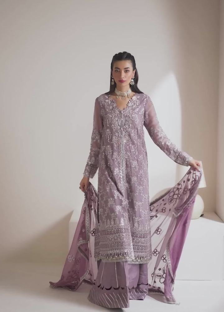 Xenia Formal Unstitched Luxury Chiffon Suits 3 Piece XE25FL Mahveen - Formals Collection