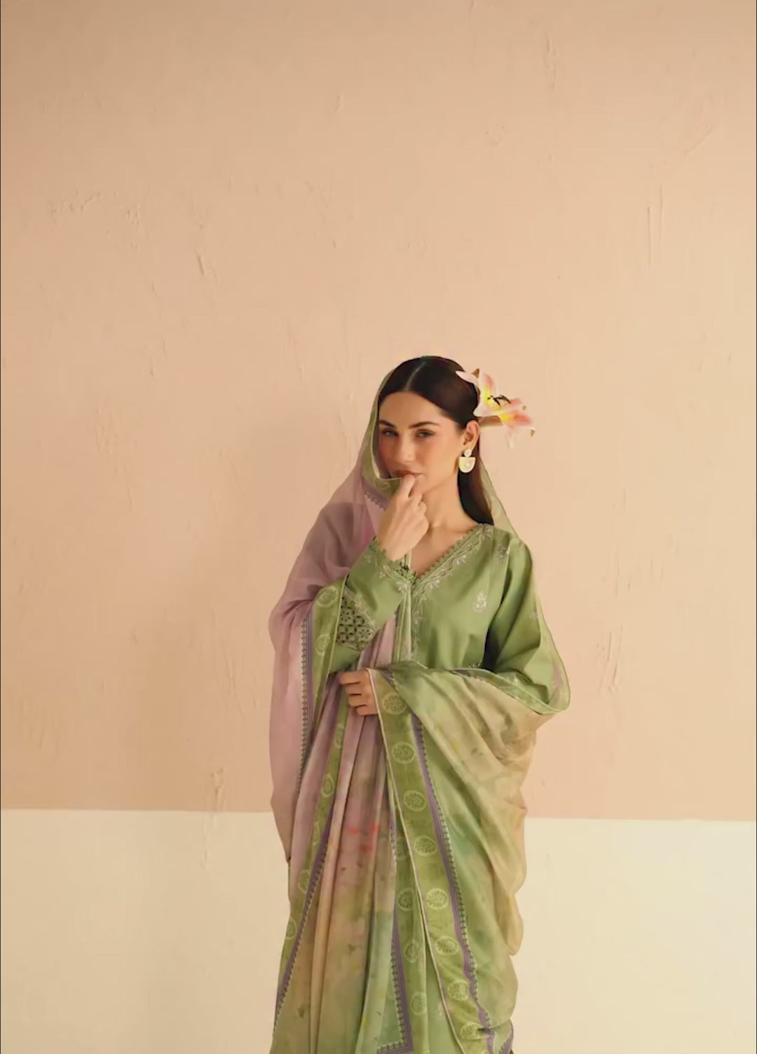 Mistfall by Panache Apparel RTW Embroidered Cotton 3 Piece Suit caelis Eid Collection