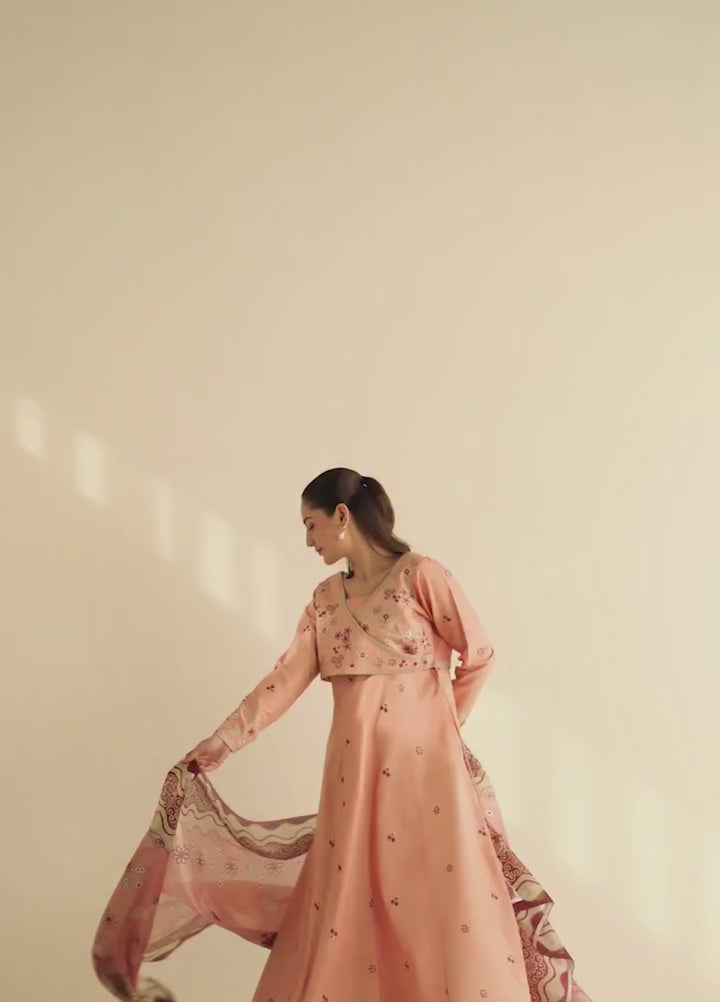 Mistfall by Panache Apparel RTW Embroidered Cotton 3 Piece Suit virelle Eid Collection