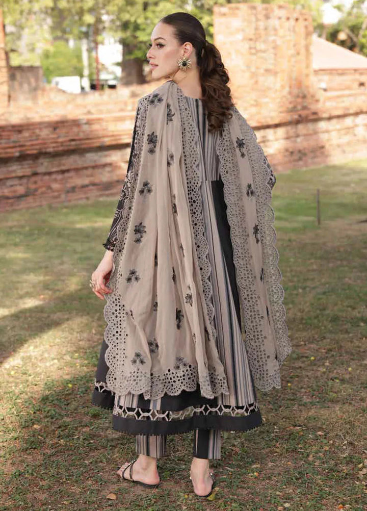 Print Melody by Charizma Embroidered Lawn Suit Unstitched 3 Piece CR25PM PM5- 01 - Summer Collection