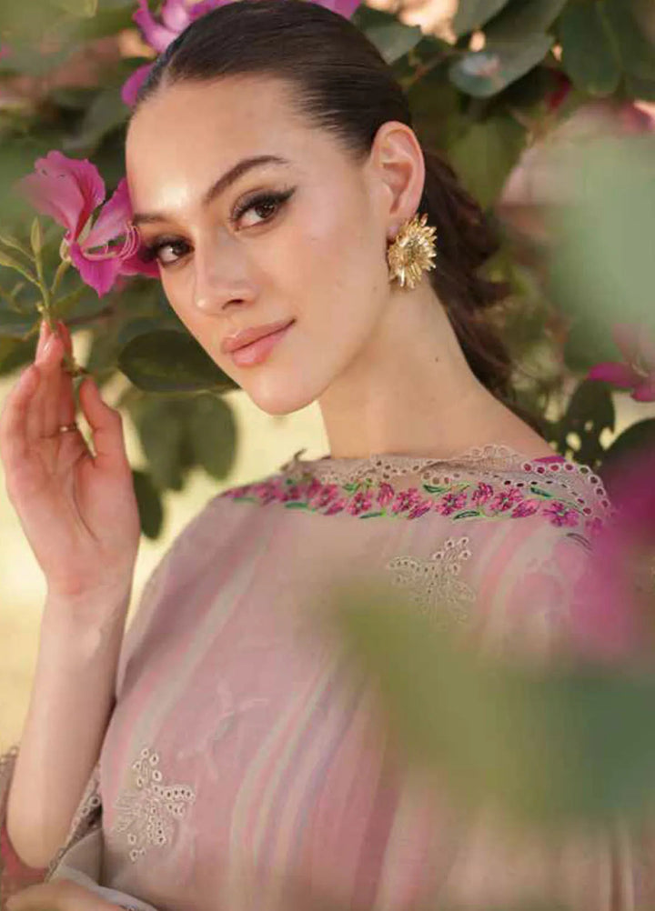 Print Melody by Charizma Embroidered Lawn Suit Unstitched 3 Piece CR25PM PM5- 03 - Summer Collection