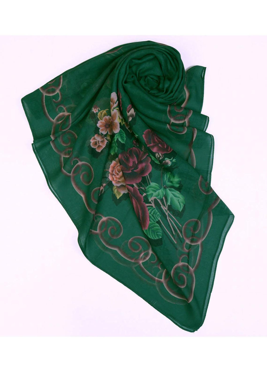 Abaya pk Printed Lawn  Hijab ABA22PH GREEN LUMINOUS - Printed Hijabs