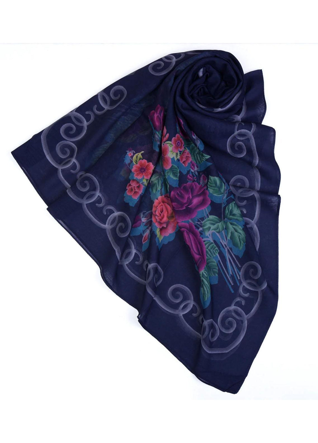 Abaya pk Printed Lawn  Hijab ABA22PH PURPLE LUMINOUS - Printed Hijabs