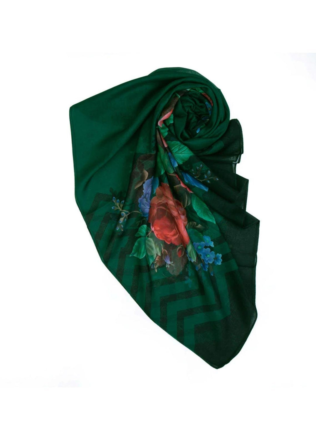 Abaya pk Printed Lawn  Hijab ABA22PH GREEN RELISH - Printed Hijabs