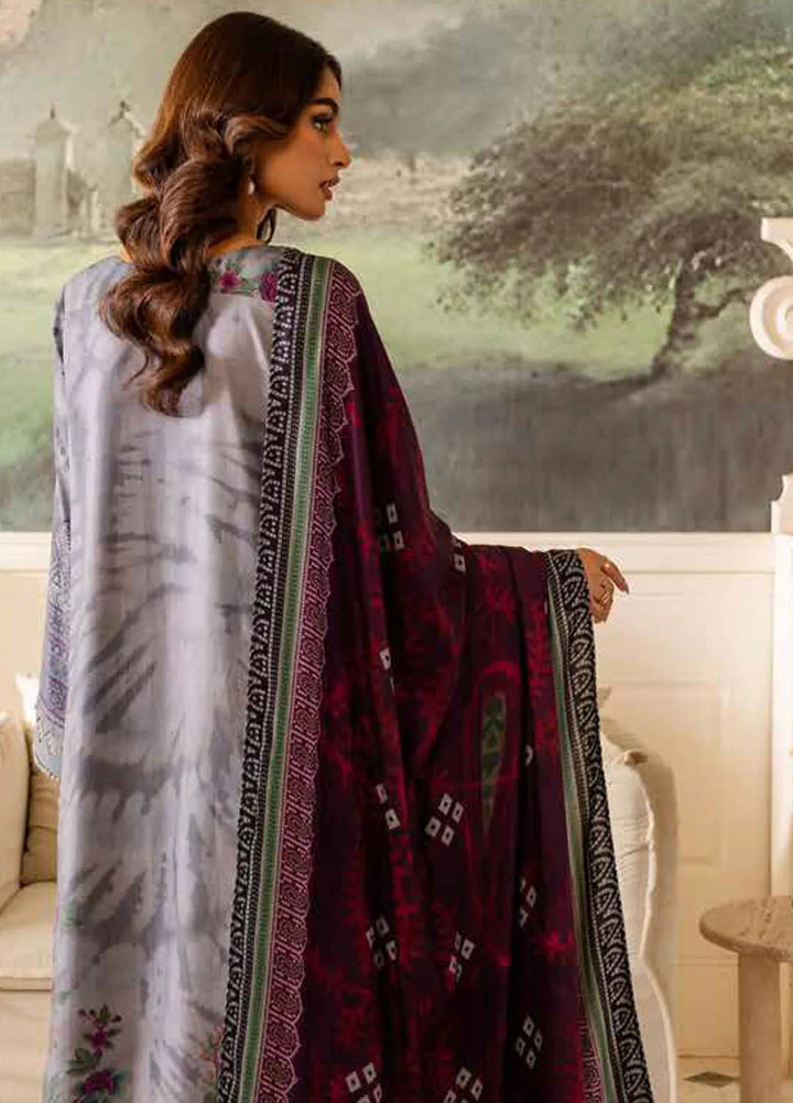 Prints By Nureh Printed Marina Suit Unstitched 3 Piece NU24SW SP-132 - Winter Collection