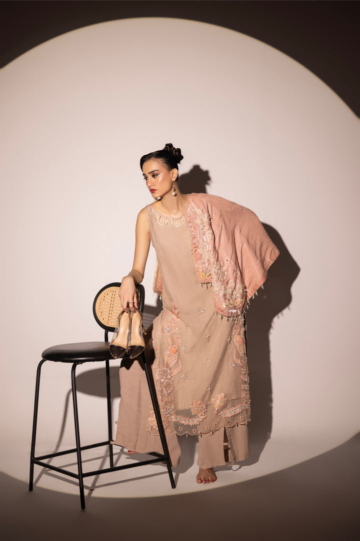 Talib-e-Johar by Ruby Suleiman Women Pret 2 Piece Whisper of Fire - Formals Collection