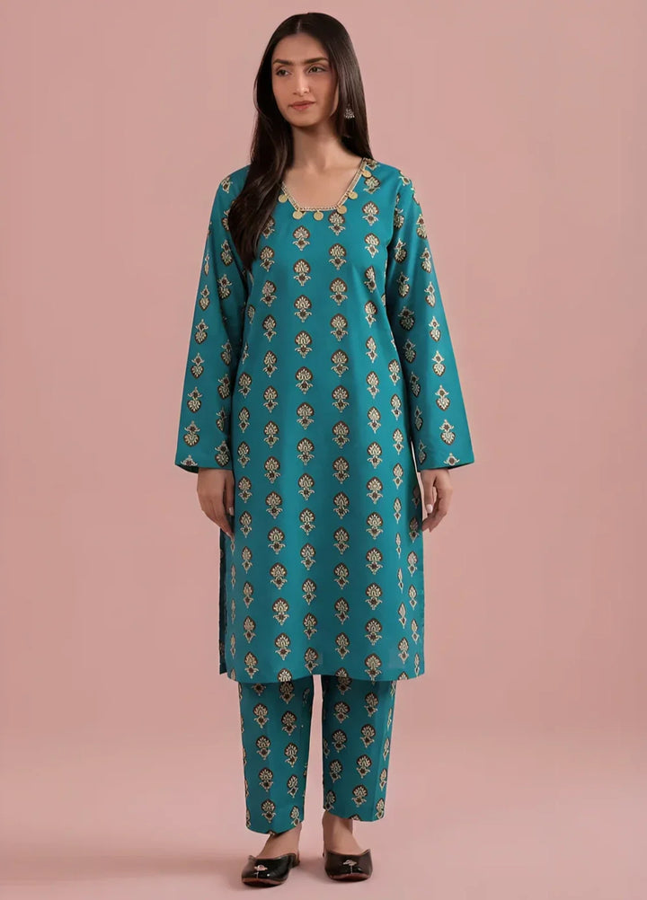 2 Pcs Printed Suit