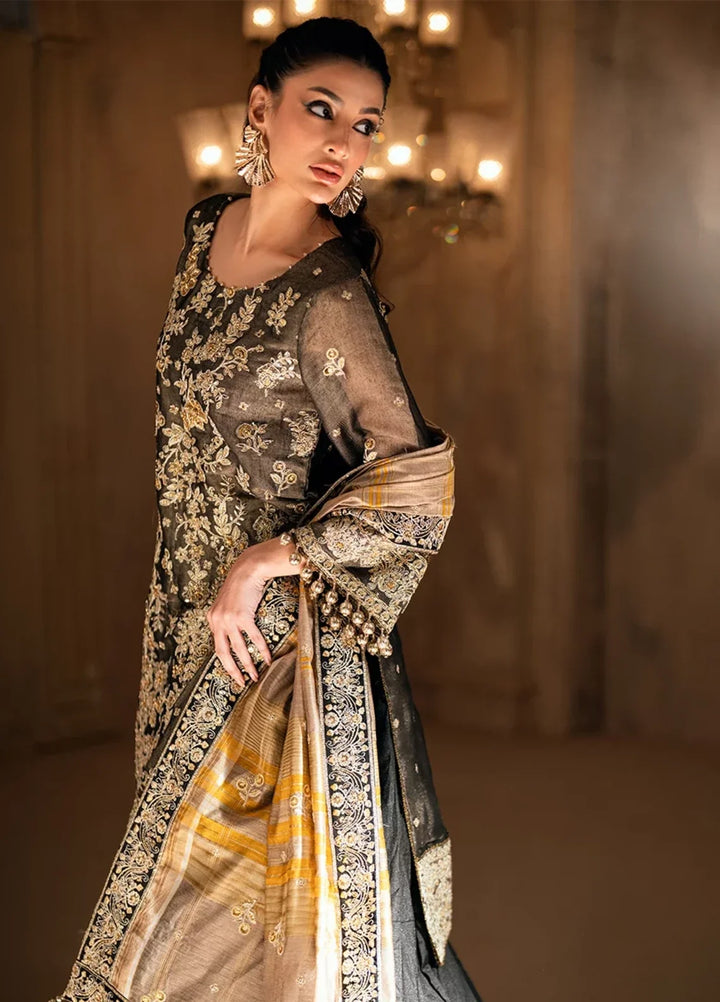 Salitex Roma Luxury Unstitched Embroidered Cotton Net 3 Piece Suit SUNW6RO002UT - Festive Collection