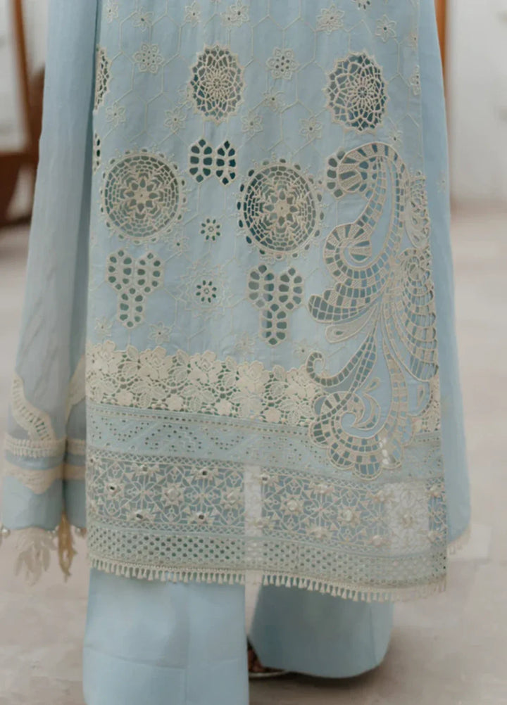 Manara by Maria RTW Embroidered Chikankari 3 Piece Suit DAFFODIL Festive Collection