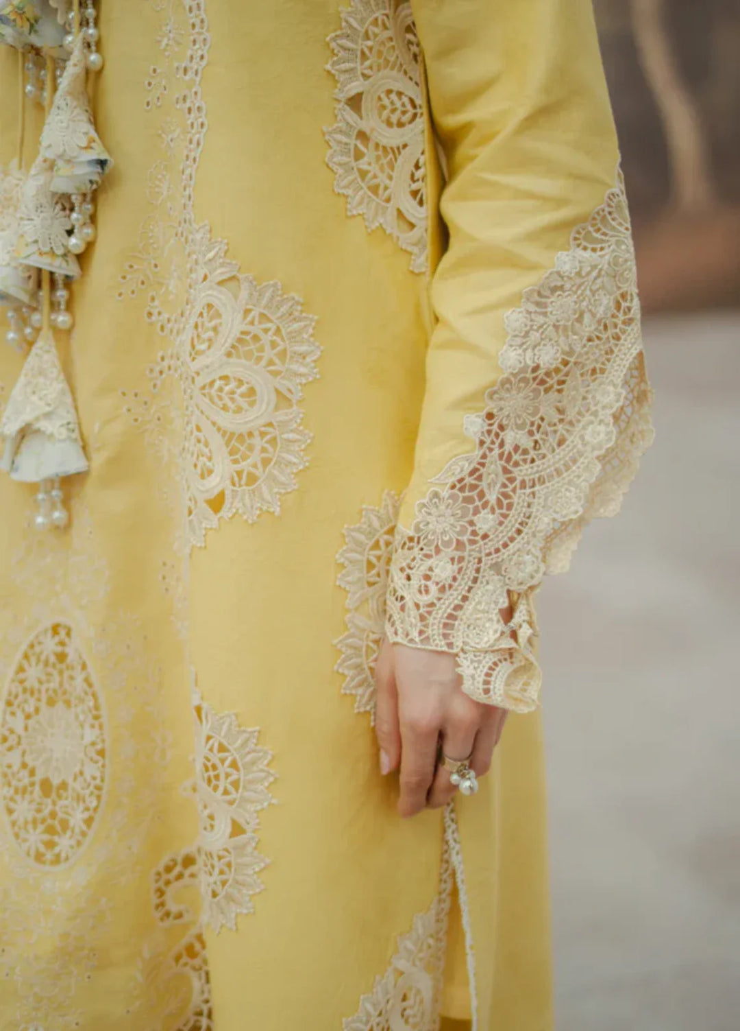 Manara by Maria RTW Embroidered Chiffon 3 Piece Suit LILLY Festive Collection