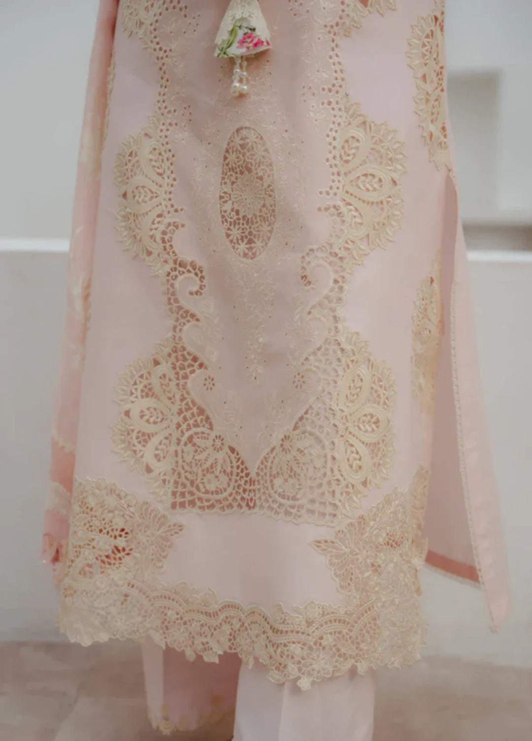 Manara by Maria RTW Embroidered Chiffon 3 Piece Suit FREESIA Festive Collection