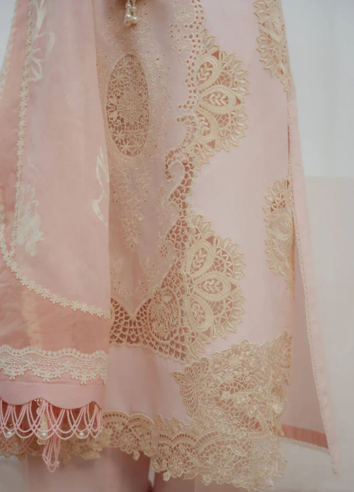Manara by Maria RTW Embroidered Chiffon 3 Piece Suit FREESIA Festive Collection