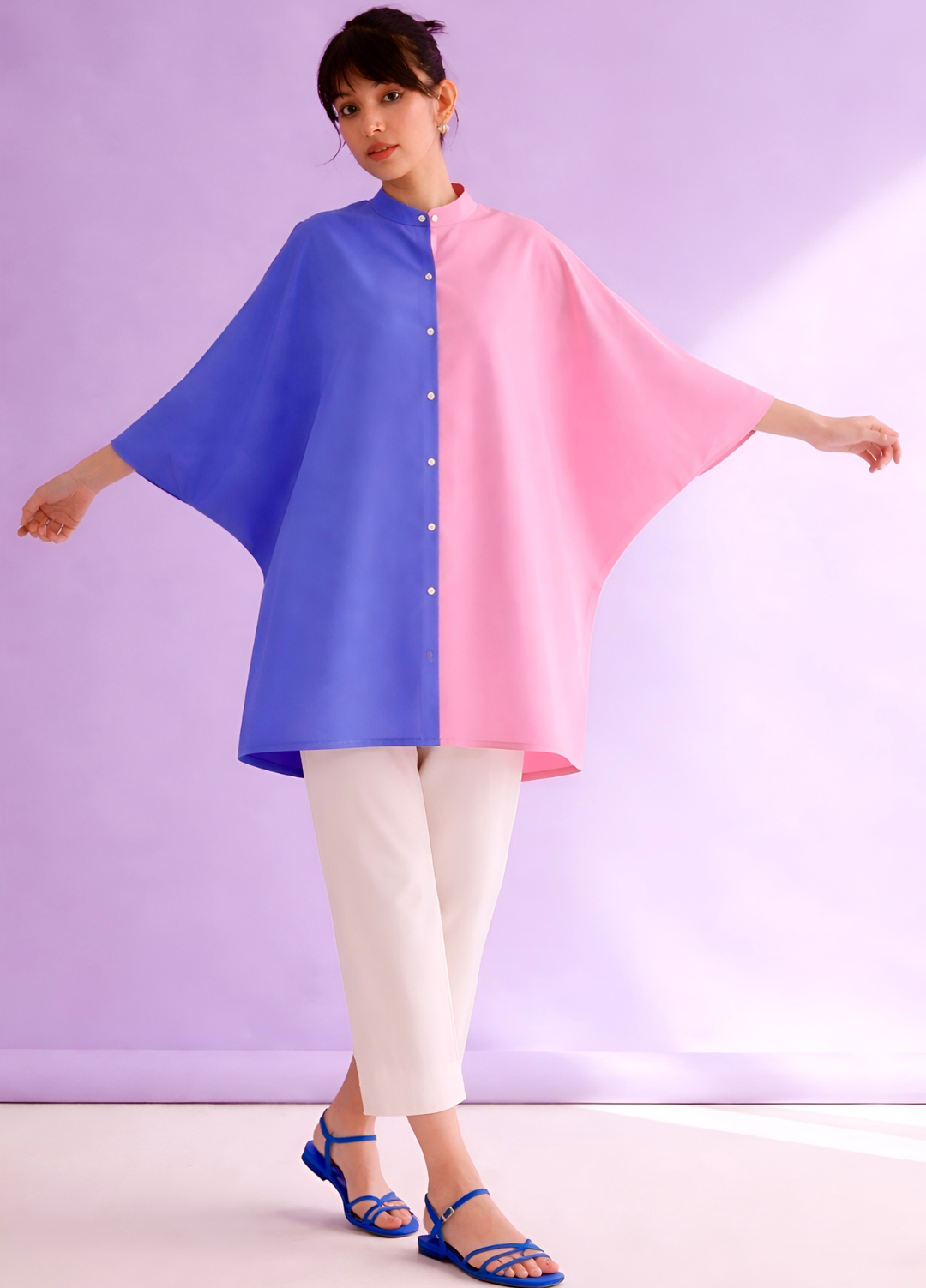 Summer Fusion by The Girl Store RTW Solids Lawn 2 Piece Suit Candy Crush - Casual Collection