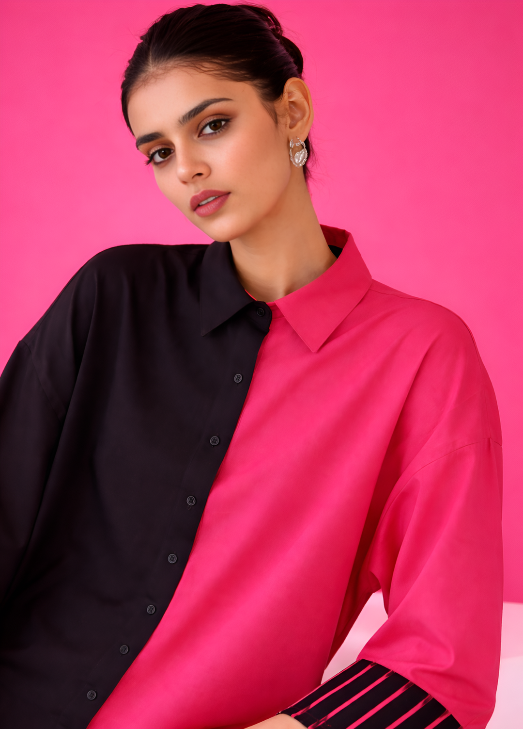 Summer Fusion by The Girl Store RTW Solids Lawn 2 Piece Suit Mulberry Muse - Casual Collection