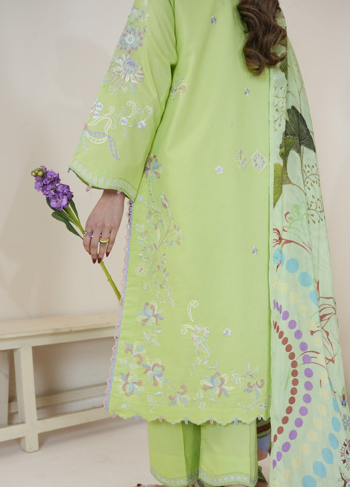 Atiya Irfan Women RTW Embroidered Lawn 3 Piece Suit AT-11 - Summer Collection