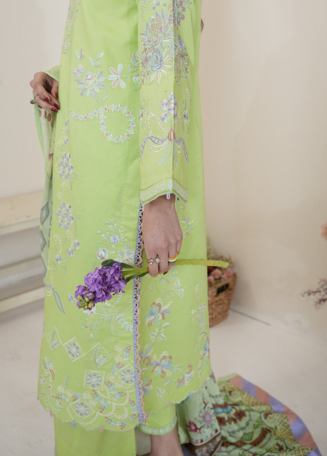 Atiya Irfan Women RTW Embroidered Lawn 3 Piece Suit AT-11 - Summer Collection