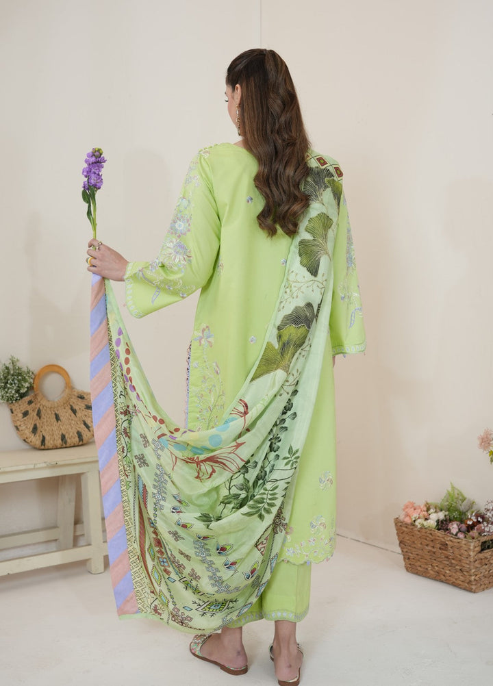 Atiya Irfan Women RTW Embroidered Lawn 3 Piece Suit AT-11 - Summer Collection