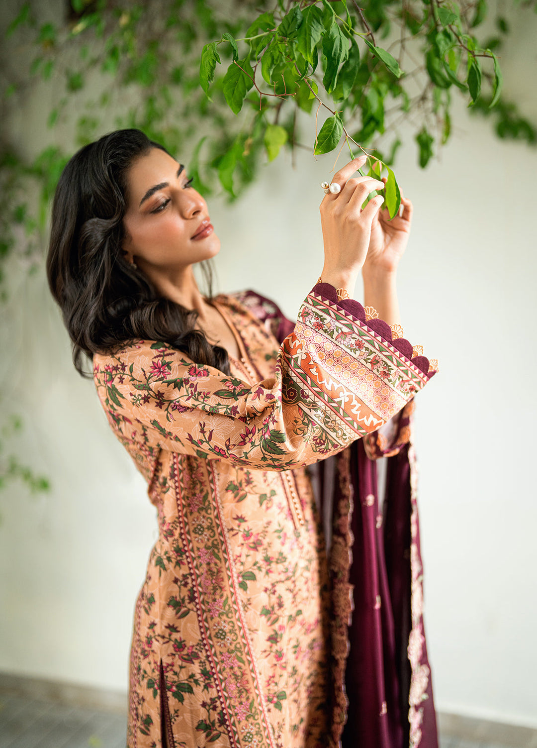 Virelle by Sahane Unstitched Printed Lawn 3 Piece Suit CG50001 Wildflower - Casual Collection