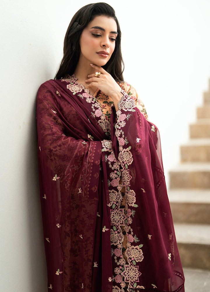 Virelle by Sahane Unstitched Printed Lawn 3 Piece Suit CG50001 Wildflower - Casual Collection