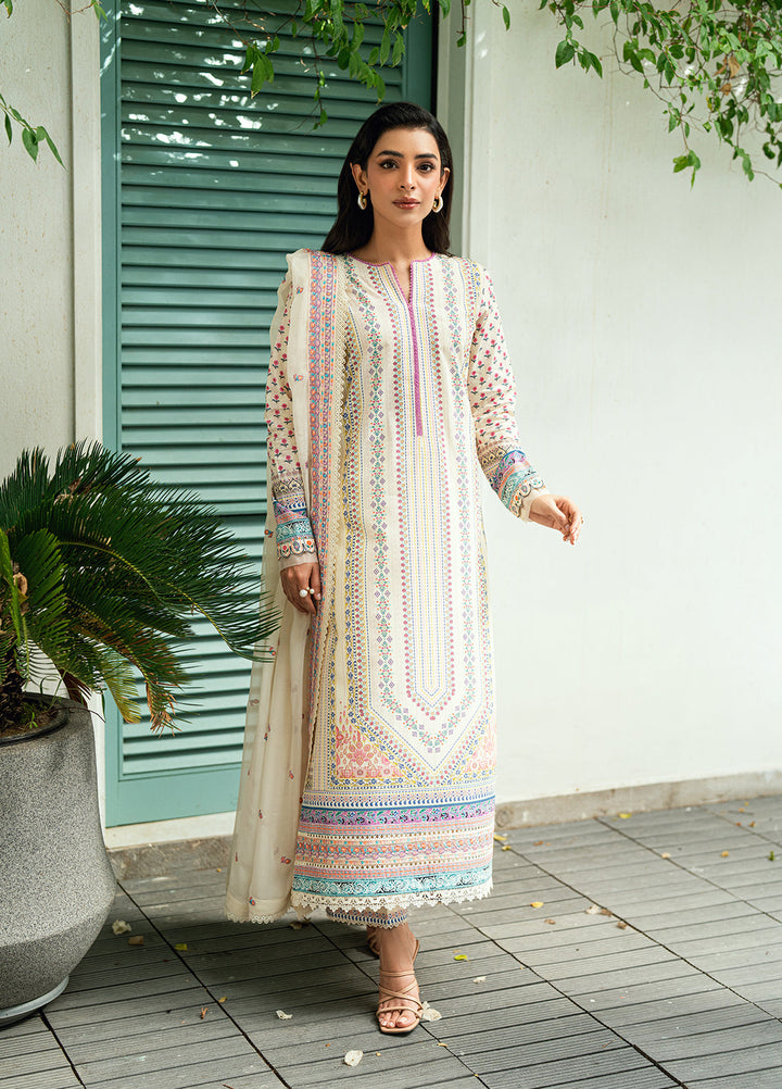 Virelle by Sahane Unstitched Printed Lawn 3 Piece Suit CG50003 Daisy - Casual Collection